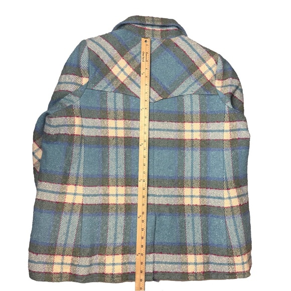 Sundance Basilica Winter Peacoat Coat | XXL | Plaid w/ Contrast Lining | NWT - Picture 2 of 7
